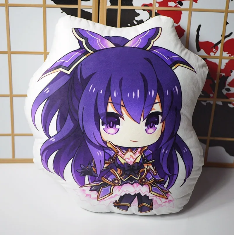 Аниме Дата Живая фигурка Подушка игрушка Tohka Kotori Yoshino Куруми изаёи плюшевая кукла
