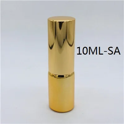 10ML-SA 10 мл 15 мл 20 мл 30 мл 50 мл 100 мл Золотой стеклянный флакон духов с алюминиевым распылителем косметика - Цвет: 10ML-SA