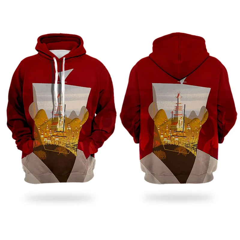 H03923 Japan style Japanese element art of painting WHOSONG 3D Hoodies samurai men pattern funny coat long sleeve popular streetwear - Цвет: H03923