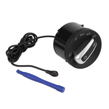 

Car Headlight Lamp Control Switch Light Sensor Module Reolacement For Golf MK5 MK6 For Tiguan Touran​​ Auto Accessory