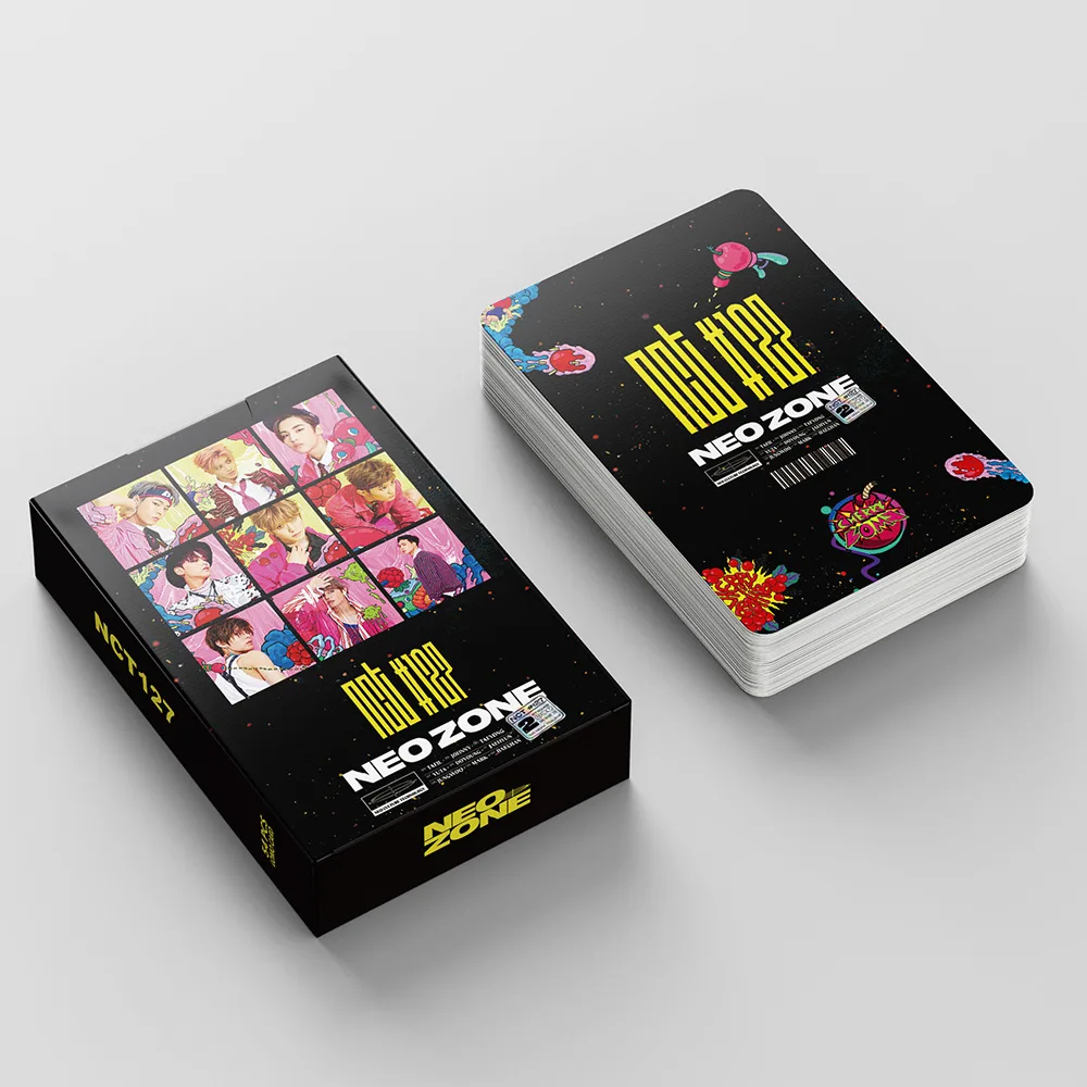 54Pcs/Set NCT 127 Poster Lomo Cards New Fashion Photo Card Postcard Kawaii Stationery Gift afbeelding