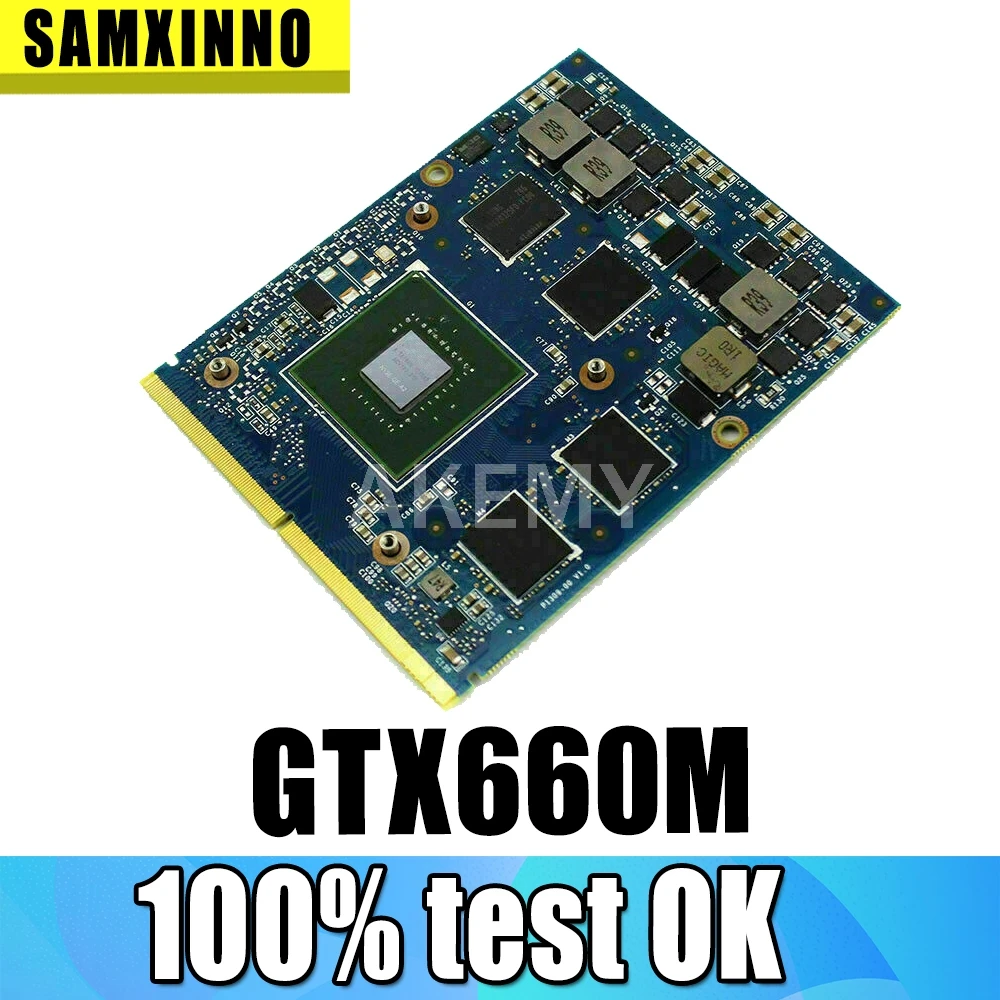 Бренд Akemy для nVIDIA GTX 660M GTX660M N13E-GE-A2 2 ГБ GDDR5 MXM 3.0B видеокарта ноутбука Dell M15X M17X M18X |