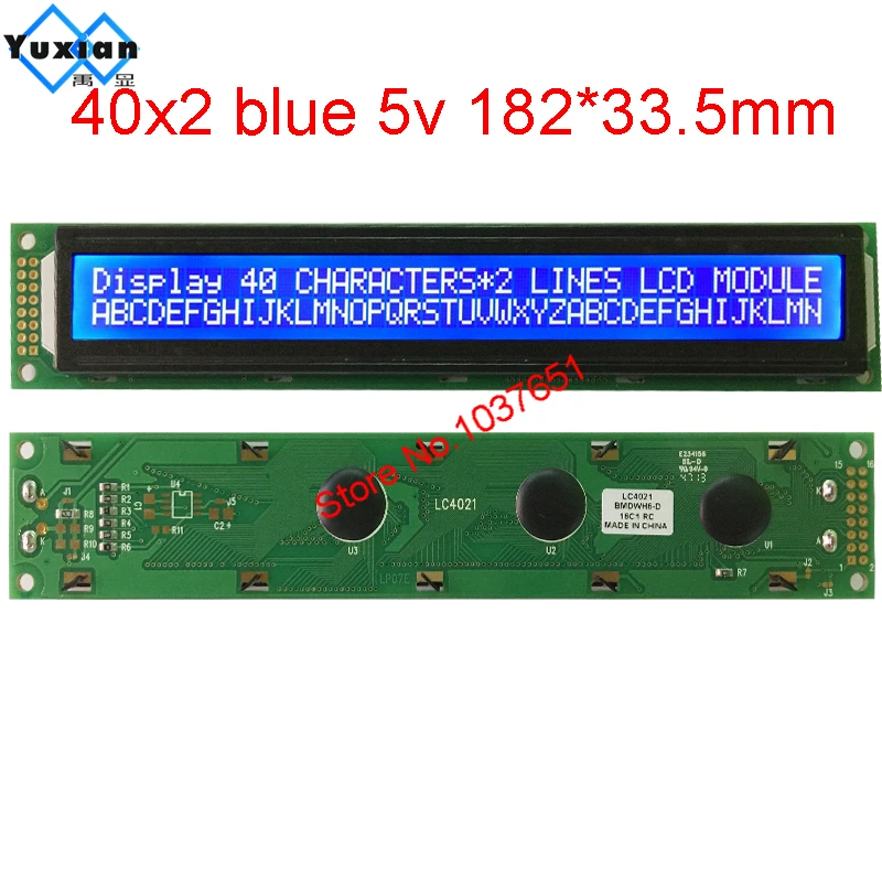 2x40 lcd module free sample