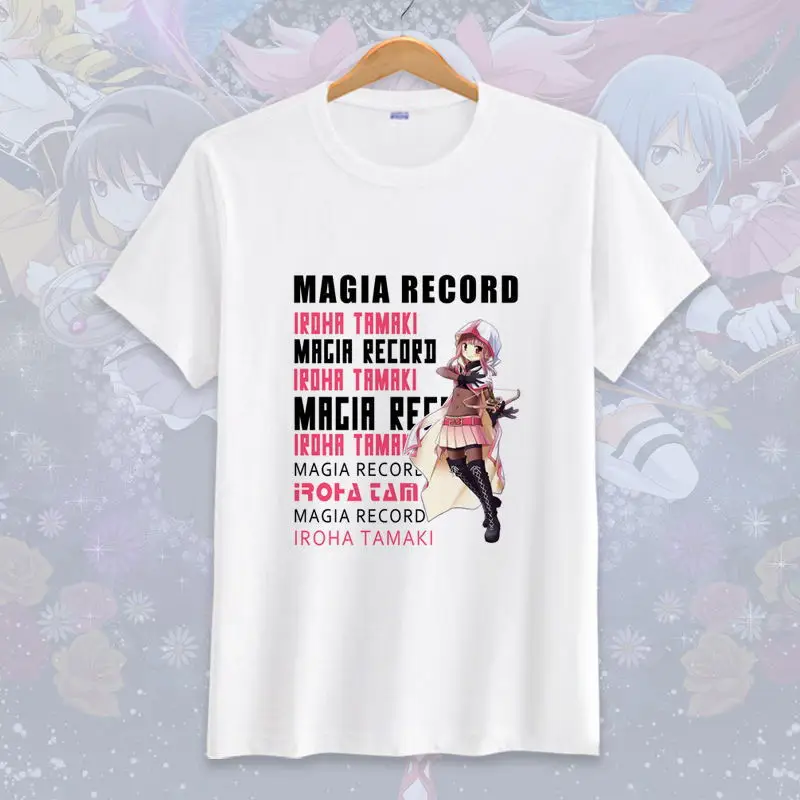 Новинка 2020 футболка для косплея Puella Magi Madoka Magica летняя Kaname топ из японского аниме