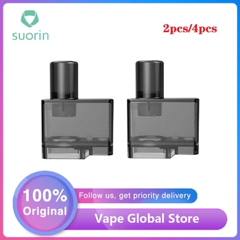 

Original Vape E-cigarette Suorin Elite Empty Pod Cartridge 3.1ml & Fit Suorin Elite Pod Kit & Fit Suorin Elite Coil & 2pcs/pack
