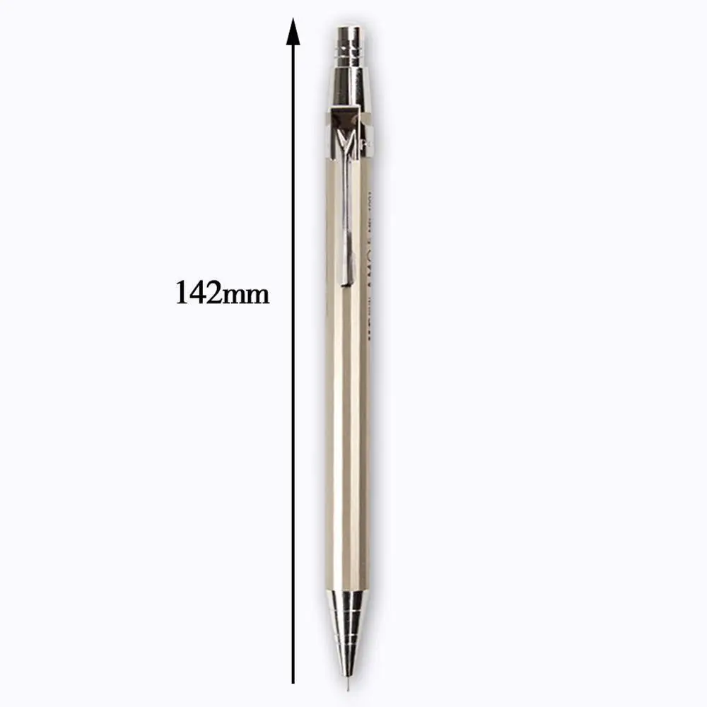 1 шт. 0,7 мм графитовый чертёжный металлический автоматический механический карандаш, школьные офисные принадлежности, канцелярские принадлежности