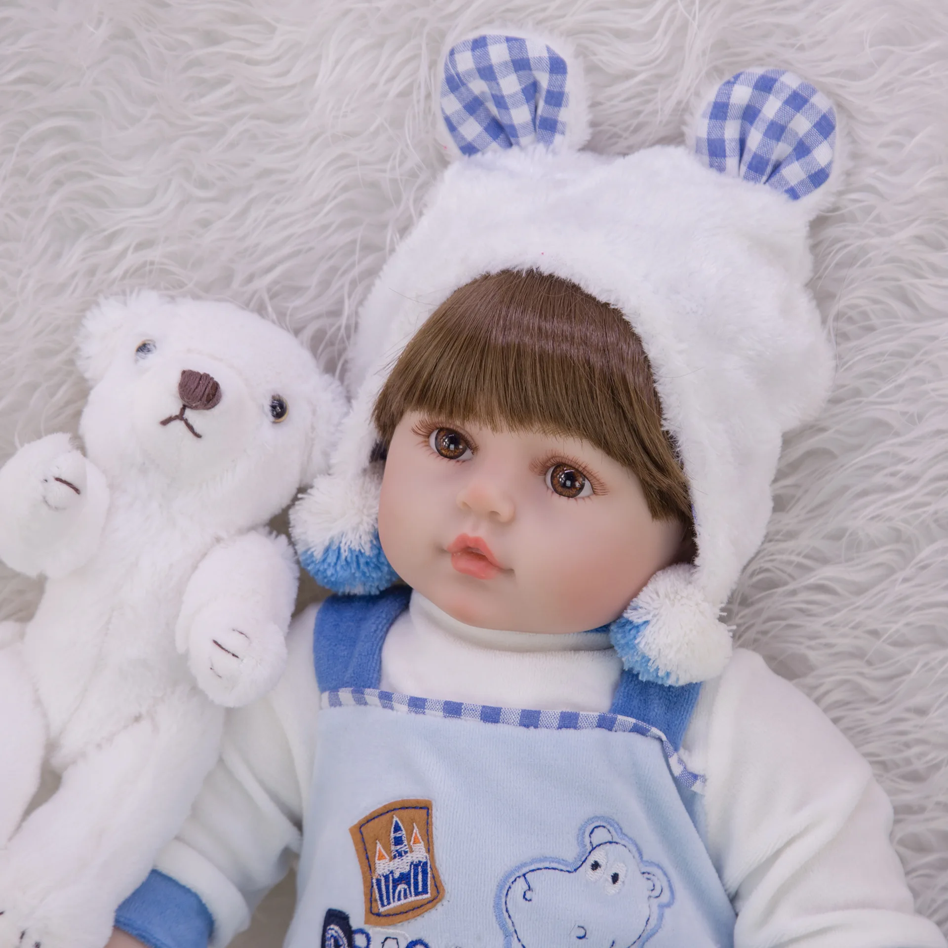 60 см bebe Reborn Малыш мальчик кукла ткань тело 2" Виниловые конечности принцесса детские куклы подарок на день рождения ребенок играть дом игрушка