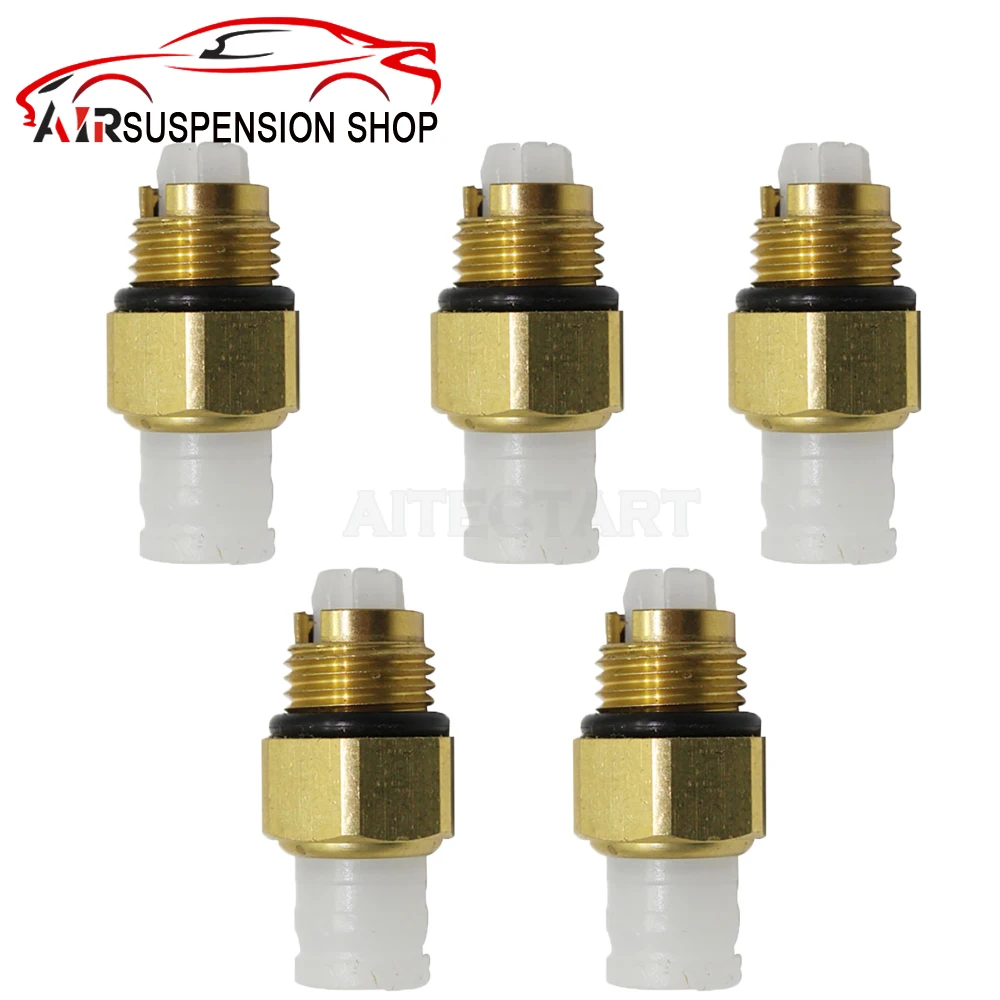5PC M8 / M10 Air Suspension Repair Kit Valve M8 for Mercedes Benz W251 W164 M10 for Audi Q7 Air Connector Brass Fittings air suspension valve