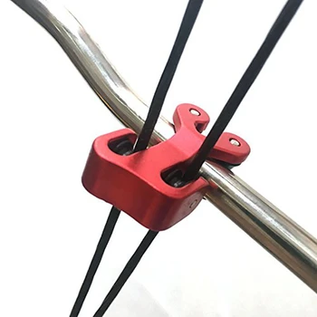 

Hunting Archery Cable Slide with D Loop Aluminium Peep Sight String Separator Protector Set for Compound Bow