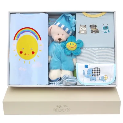 Музыкальная игрушка новорожденный Подарочная коробка принцесса и принц подарок ребенок полная луна подарок на день рождения набор - Цвет: 5