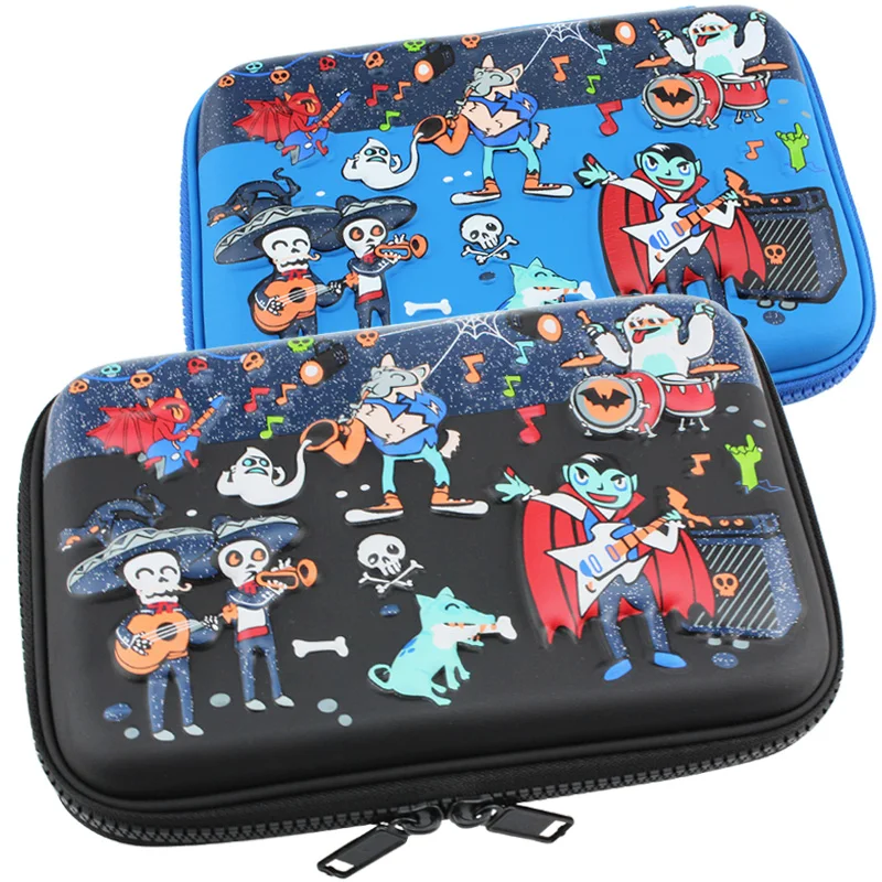 

Kawaii eva pencil case for boys Cartoon cute children student stationery box large capacity pen box stereotyping Stationery bag