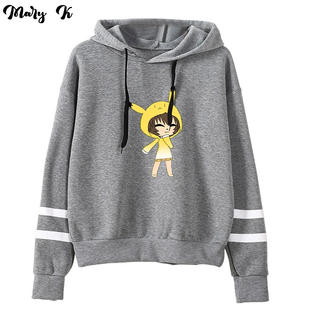 Novo casal hoodie popular jogo gacha life 3d impressão moletom masculino e  feminino meninos e meninas bonito harajuku esportiva