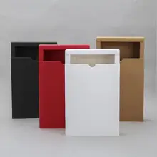 30 шт. на заказ картон с принтом коробка упаковка ящик бумажная коробка Красная белая черная крафт-бумага мыло ручной работы в коробке