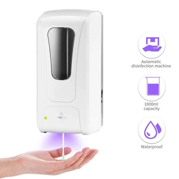 

Multifunctional 1000ml Automatic Sensor Touchless Foam Soap Dispenser Induction Hand Sanitizer Detergent Washing Device