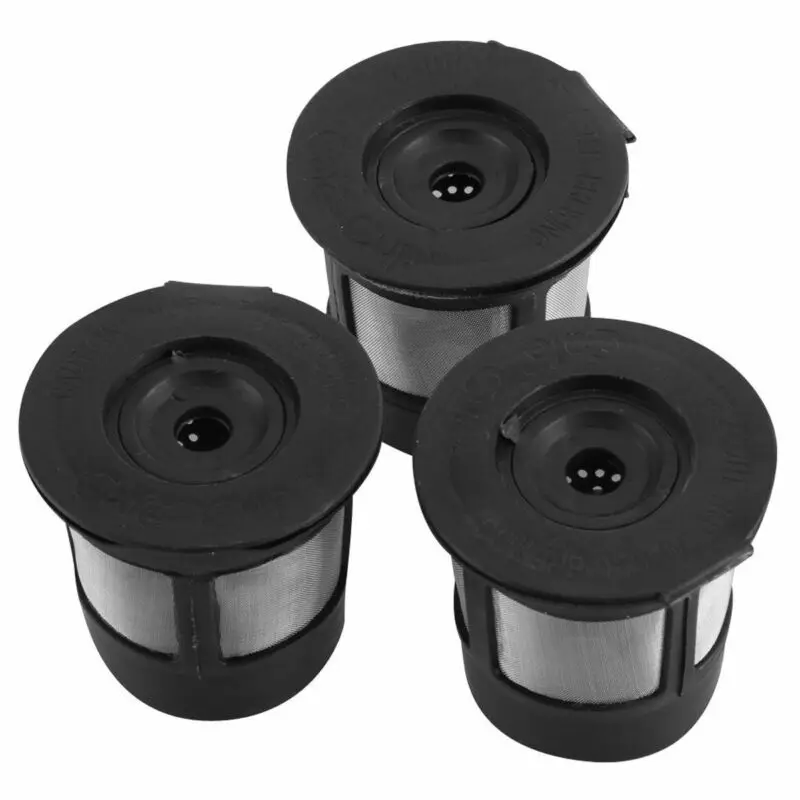 

3pcs Cafe Reusable Coffee Capsule Refillable Filters Baskets Pod Soft Taste Sweet for Keurig K50&K55 Coffee Makers