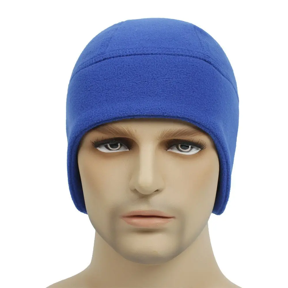 Outdoor Polar Fleece Angeln Radfahren Schädel Kappe mit Ohr Abdeckung Winter Warme Mütze Unisex Fleece Hüte Beanie Hut – Detail 6