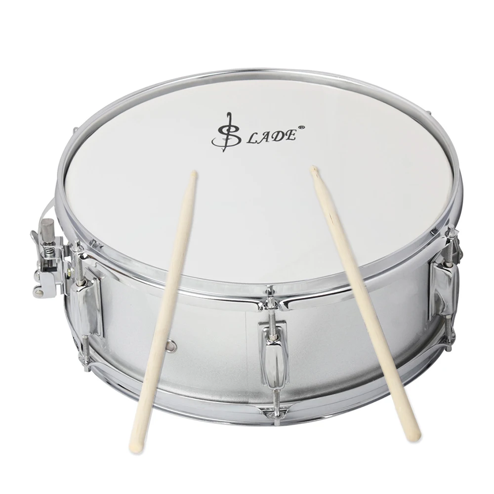 

Professional Snare Drum Head 14 Inch with Drumstick Drum Key Strap for Student Band