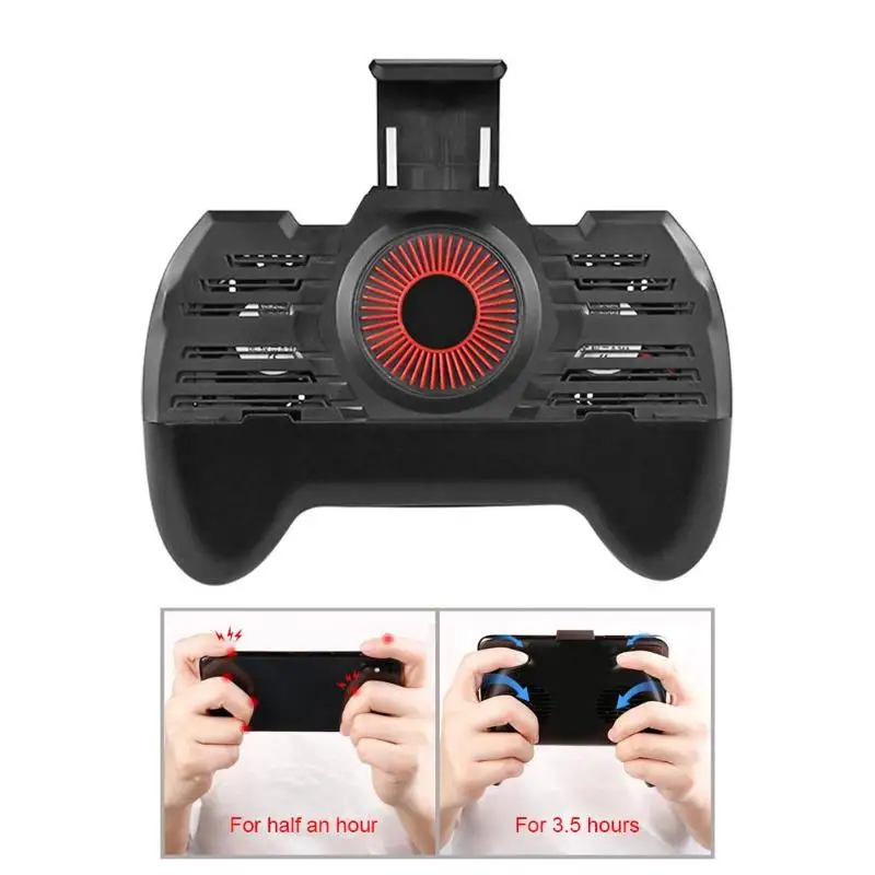  Mobile Game Controller Gamepad Trigger Cooler Cooling Fan Fire Key Aim Button Joystick for Iphone A