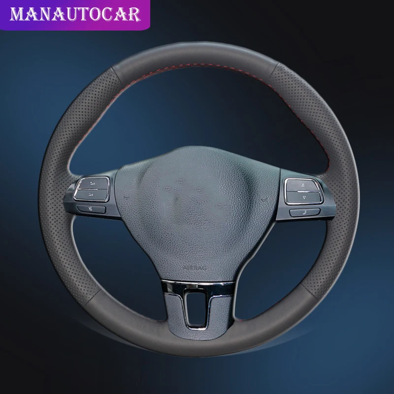 

Оплетка на руль автомобиля для Volkswagen VW Gol Tiguan Passat B7 Passat CC Touran Jetta Mk6