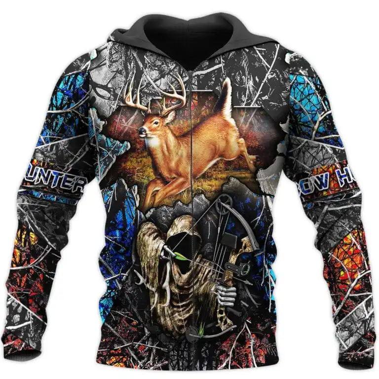 Костюм с принтом Grim Reaper Bow Hunter Muddy Camo3D новая модная Осенняя