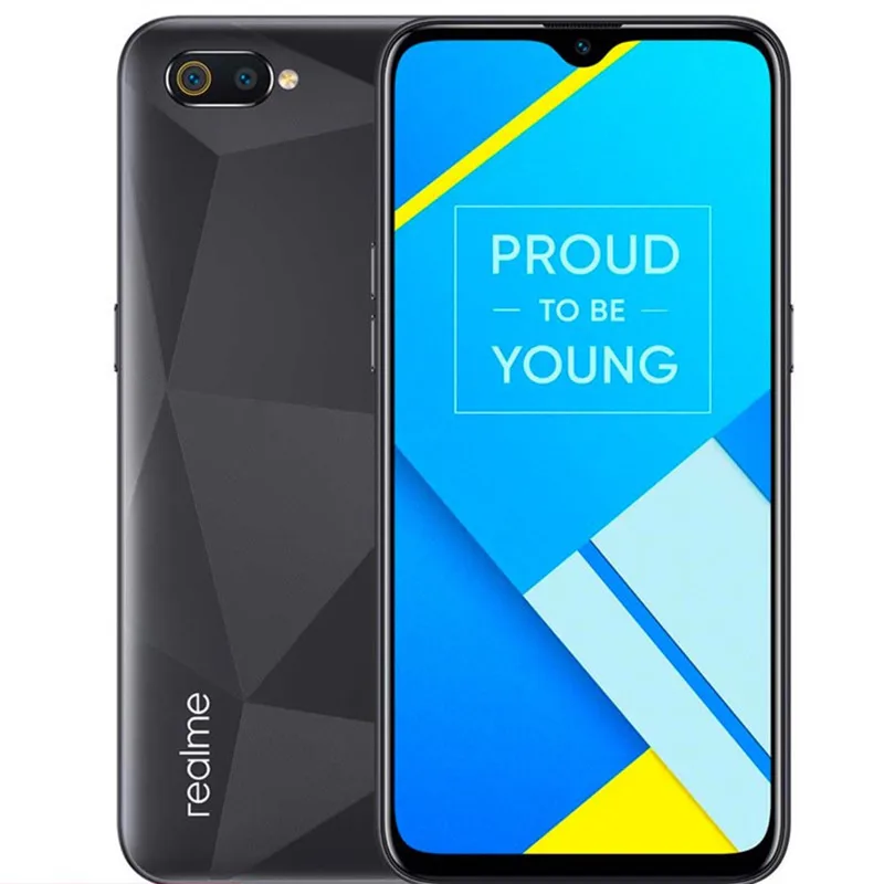 Мобильный телефон Realme C2 6,1 дюймов HD+ Dewdrop MTK Helio P22 2 Гб ОЗУ 16 Гб ПЗУ 13 МП AI двойная камера заднего вида 4000 мАч