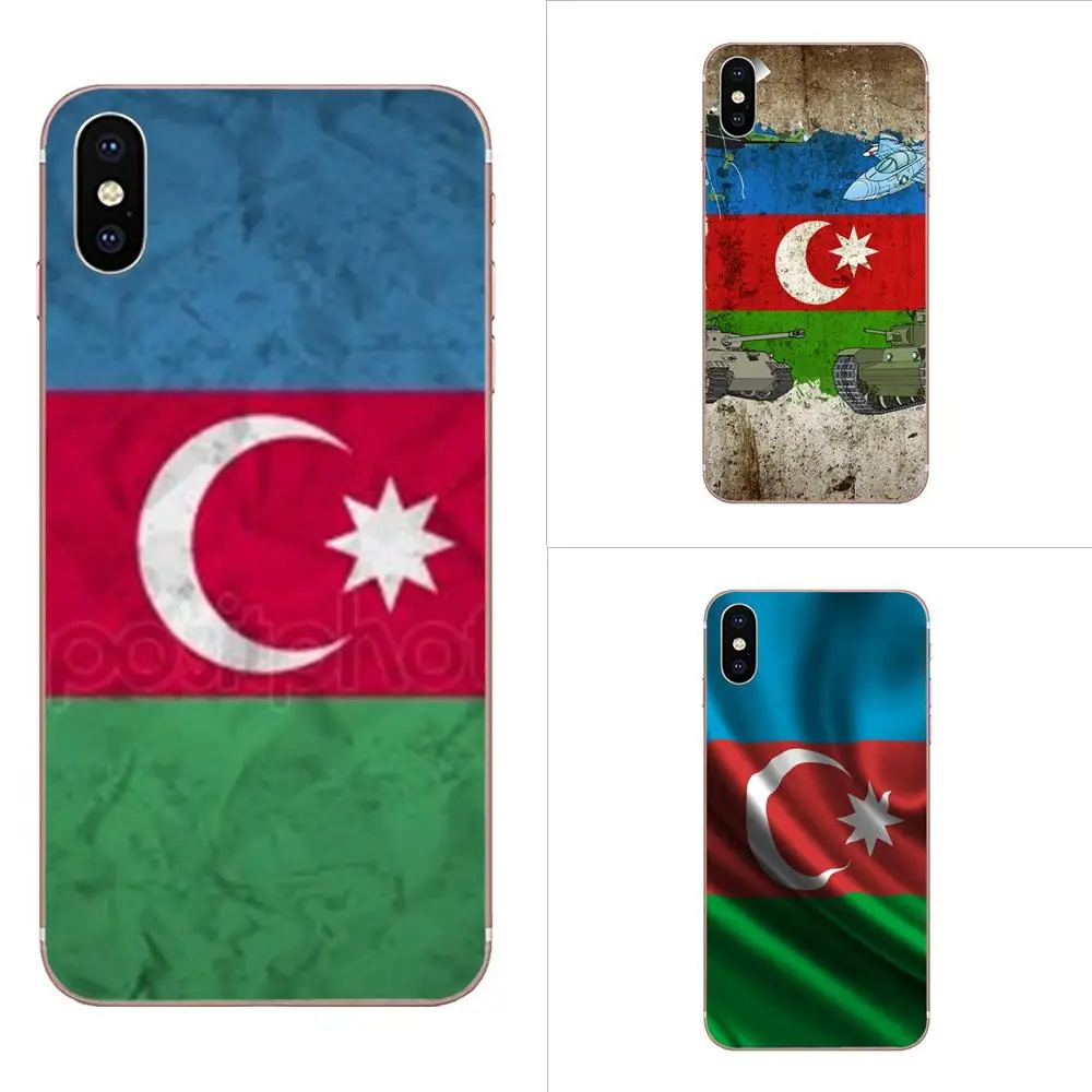 

Soft Fashion The Republic Of Azerbaijan Flag For Huawei P7 P8 P9 P10 P20 P30 Lite Mini Plus Pro Y9 Prime P Smart Z 2018 2019