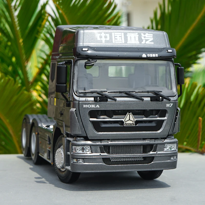 Оригинальный завод 1:24 литье под давлением Sinotruk Hoka H7 полуприцеп тракторный