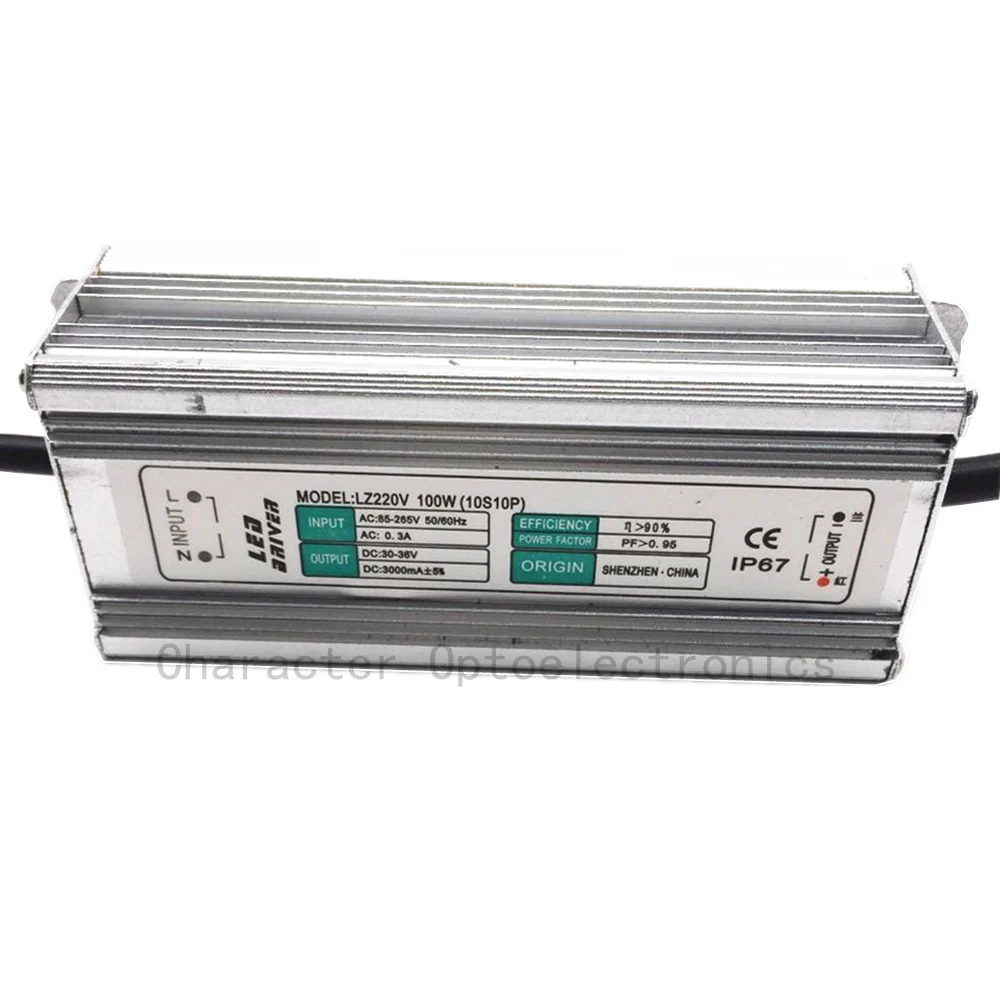 Светодиодный прожектор, 100 Вт, IP67, 90-265 В переменного тока, 5 шт ...