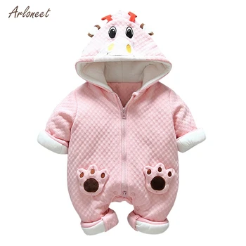 

ARLONEET 2020 Baby costume Lovely rompers Clothes Winter Boy Girl Garment Thicken Warm Comfortable Cotton coat kids