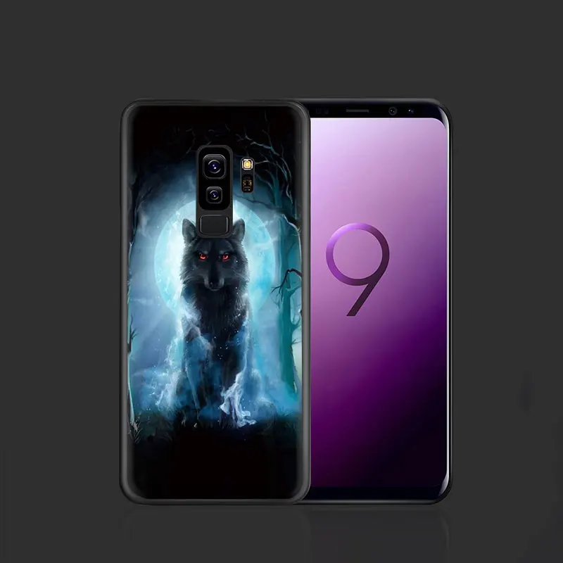 B3 Животное волк мягкий чехол для телефона из ТПУ с принтом "чехол для samsung Galaxy A5 A6 7 8 9 A10S 20С 30С 40С с 50S 60 70 J6 - Цвет: B3
