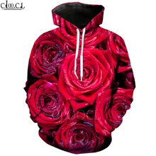 hoodies with roses womens