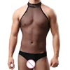 Male Fantasy Sexy Underwear Gay Sissy Body Stockings Open Crotch Jumpsuit Men Erotic Lingerie Fetish Bodysuit Male Sexy Costume ► Photo 1/4
