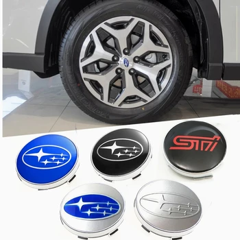 

4pcs/lot 60MM Alloy Car Wheel Center Hub Cap Cover for Subaru Logo STI Outback Legacy WRX Forester Impreza Auto Tire Accessories