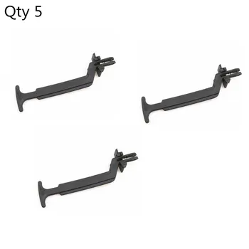 

FHAWKEYEQ 5 Pcs Bonnet Hood Open Rod Lock Latch Release Handle Levers For 1998-2004 VW Passat B5 B5.5 3B0623593C 3B0 823 593 C