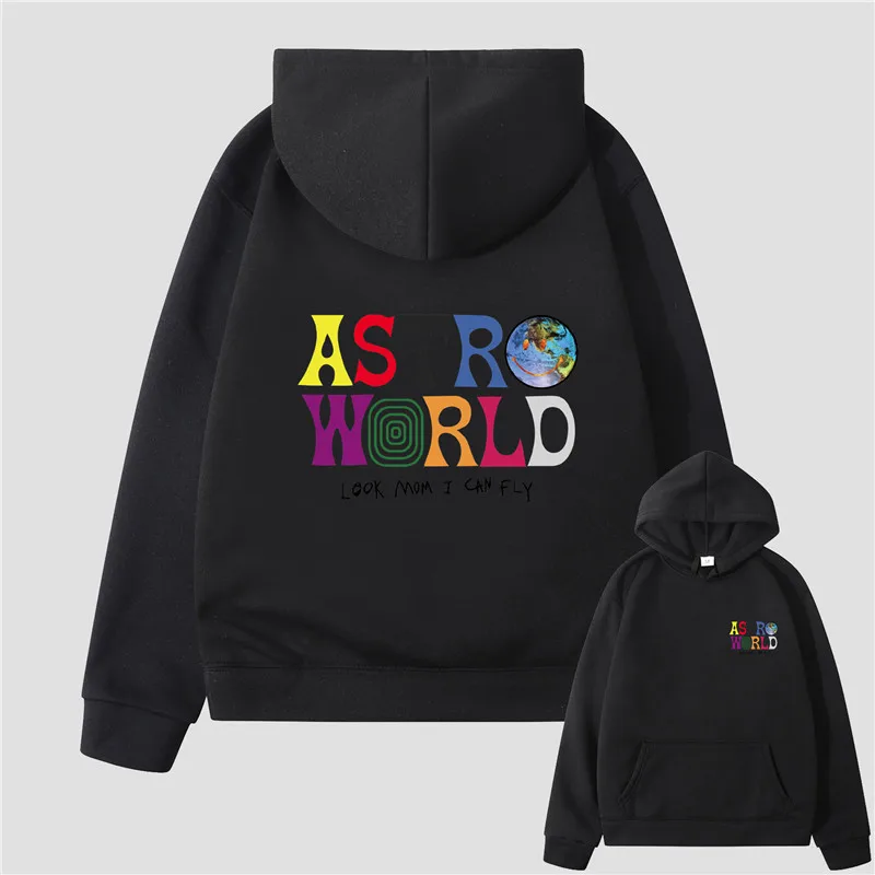 Sudadera con capucha para adultos, suéter de manga larga con estampado de ASTROWORLD de TRAVIS SCOTT, Smiley World, otoño e invierno, nuevo estilo, 2021