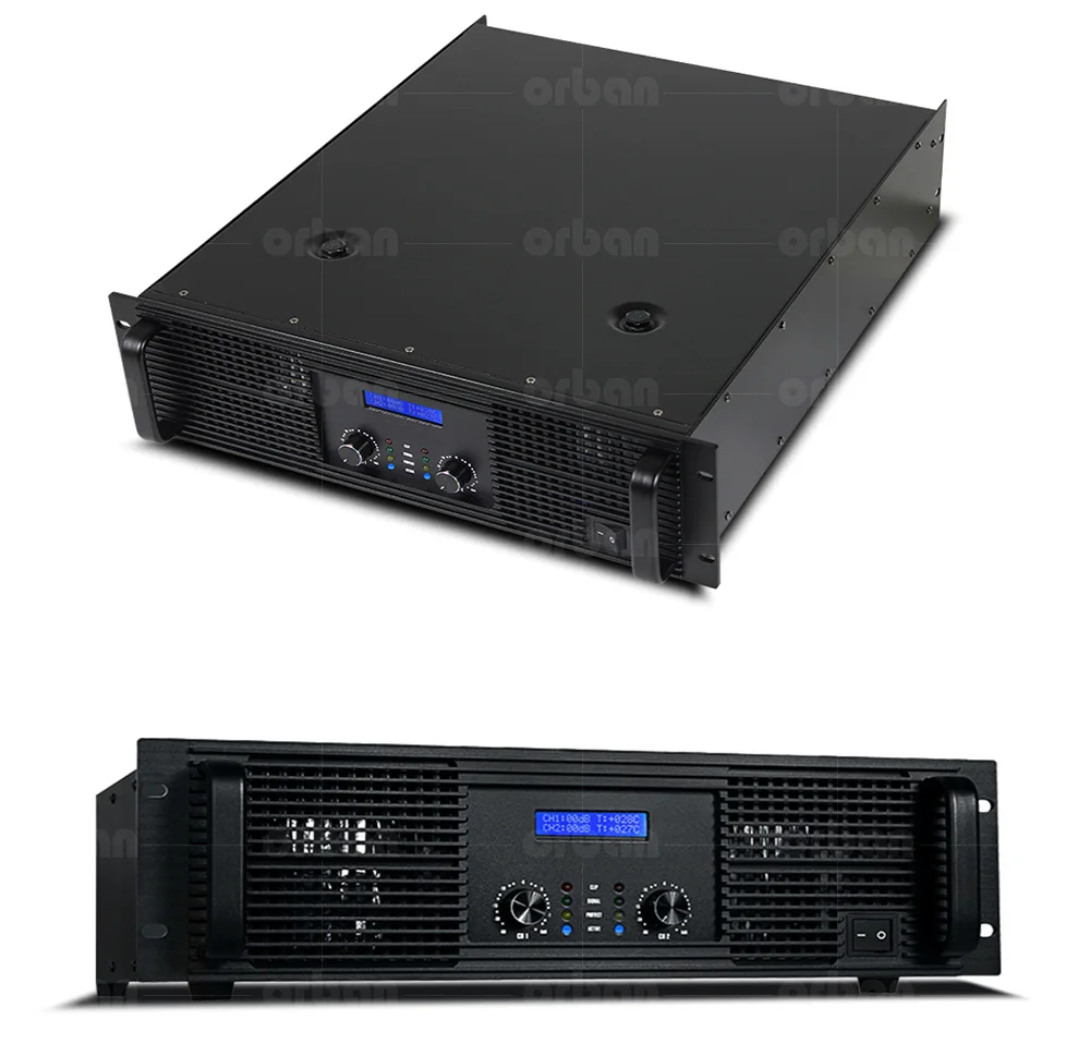 2000W pure rear stage 2 channel professional power amplifier high power stage outdoor performance home KTV conference project
