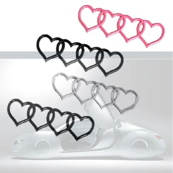 

Rear Trunk Badge Emblem Replacement Styling Love Heart Decal Sticker For Audi A3 A4 B8 A5 A6 A8 Q3 Q5 Q7 TT RS3 RS5 RS8