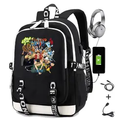 Цельный рюкзак для мужчин и женщин, рюкзак для путешествий, сумка для ноутбука с usb-зарядкой, школьная сумка для студентов, повседневные