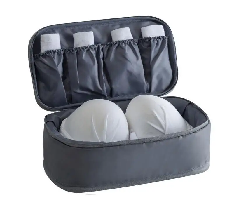Bra Bag For Women Waterproof Polyester Underwear Bra Packaging Cube Large Capacity Travel Organizer Bag Bedroom Storage Bag