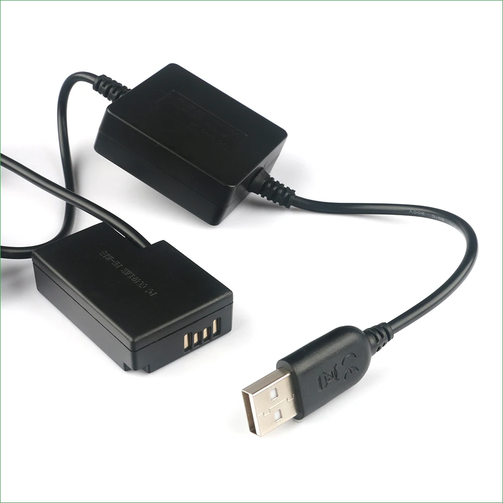 Bank para Canon Manequim Bateria Adaptador Plug dc Power Eos 77d 200d 250d 750d Fr-800d 850d 8000d 9000d rp 5 v Usb Dr-e18 Ack-e18 - Image 4