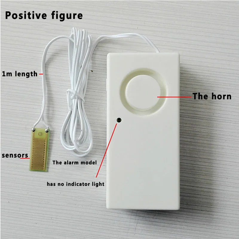 

Super Alert Overflow Security Alarm System Independent Water Leak Sensor Detection 110dB Water Leakage Home Alarm Detector Flood