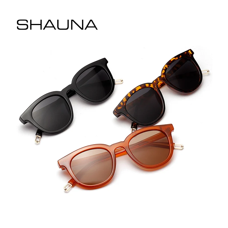 Женские Классические солнцезащитные очки кошачий глаз SHAUNA UV400|Женские очки| |