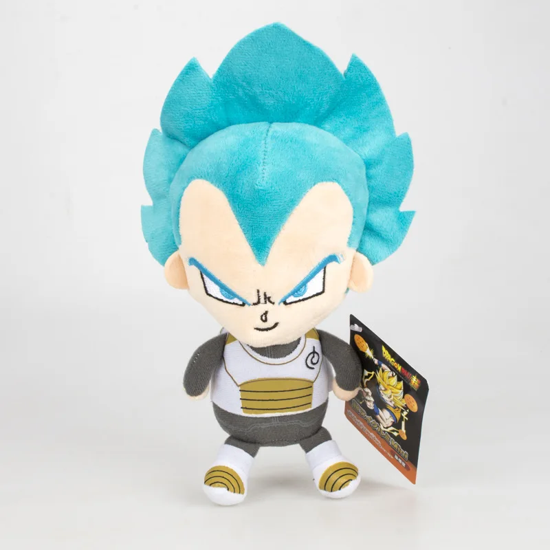 Мультфильм Плюшевый игрушечный Дракон Мяч Z Супер Saiyan ГОКу Вегета синие волосы плюшевые куклы мягкие игрушки подарки для детей 3733
