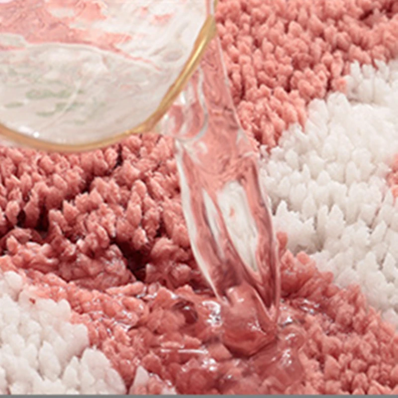 Flocking Fruit Peach Lemon Shape Home Entrance Mat Bedroom Bathroom Door Non-slip Foot Pad Flocking Fruit Peach Lemon Shape Home Entrance Mat Bedroom Bathroom Door Non-slip Foot Pad