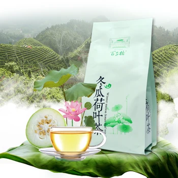 

40 Pcs Herbal Teas Includes Rose Lotus Leaf and White Gourd Chinese Slimming Tea Helps Blood Fat Reducing Total 160g