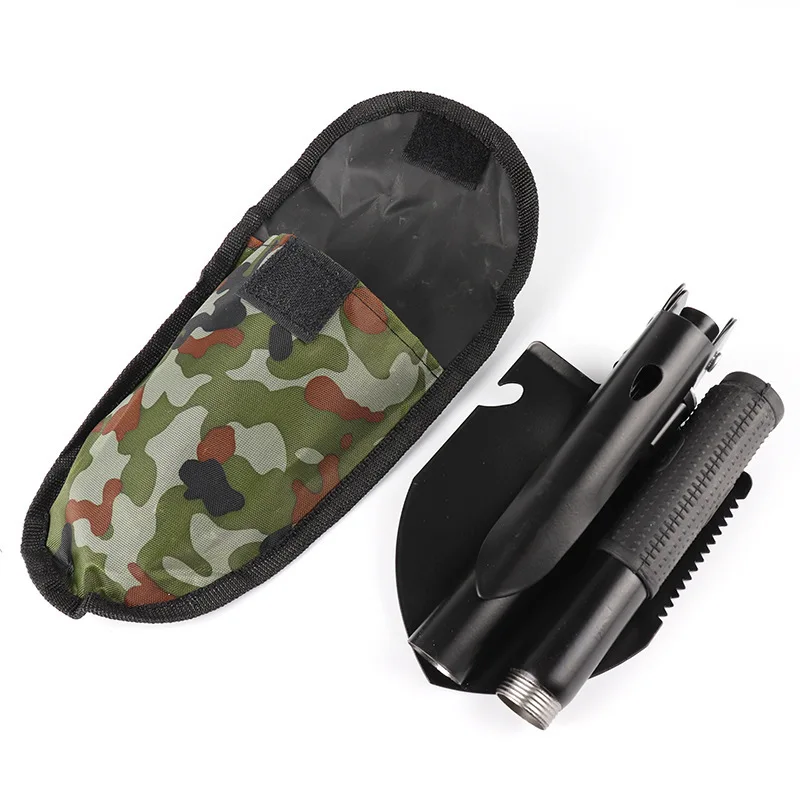 Лопата для рыбалки Складная лопата для автомобиля Аварийная лопатка Черпак маленький автомобиль открытый bing gong chan