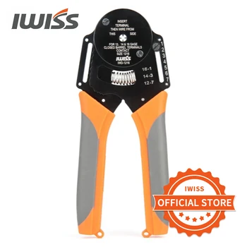

IWISS IWD-1216 crimper tools Aviation pin mini crimper tool for 12-16AWG HARTING HEE Aviation pin Connector crimping pliers