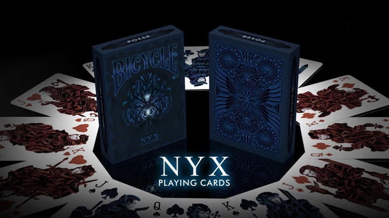 1 колода велосипед NYX игральные карты обычные велосипедные карты всадник назад Волшебная колода карт реквизит для магических фокусов