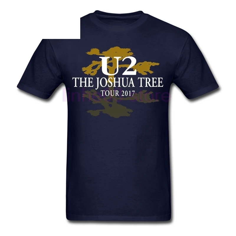 

U2 The Joshua Tree 30th Anniversary T Shirt Men O Neck Cool s Male Tshirts nage Shirt World Concert Tour