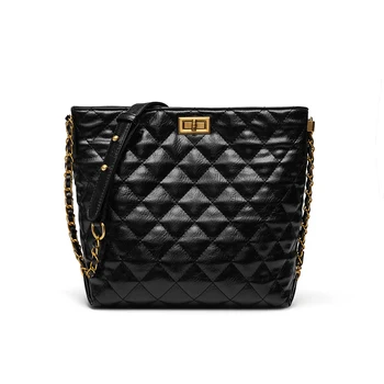 

Fashionable One Shoulder Women's Bag Messenger Bag Hippie Bag Handbag Women's Bag Versatile Lingge Bag Tramp Bag Bucket Bag